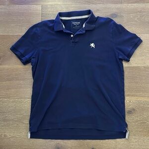 Men’s Express Navy Blue Polo (Large)